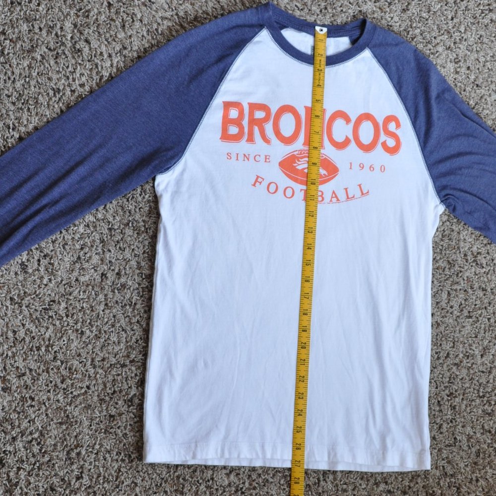 NFL Team Apparel Broncos Long Sleeve Shirt Men M - Picture 9 of 10